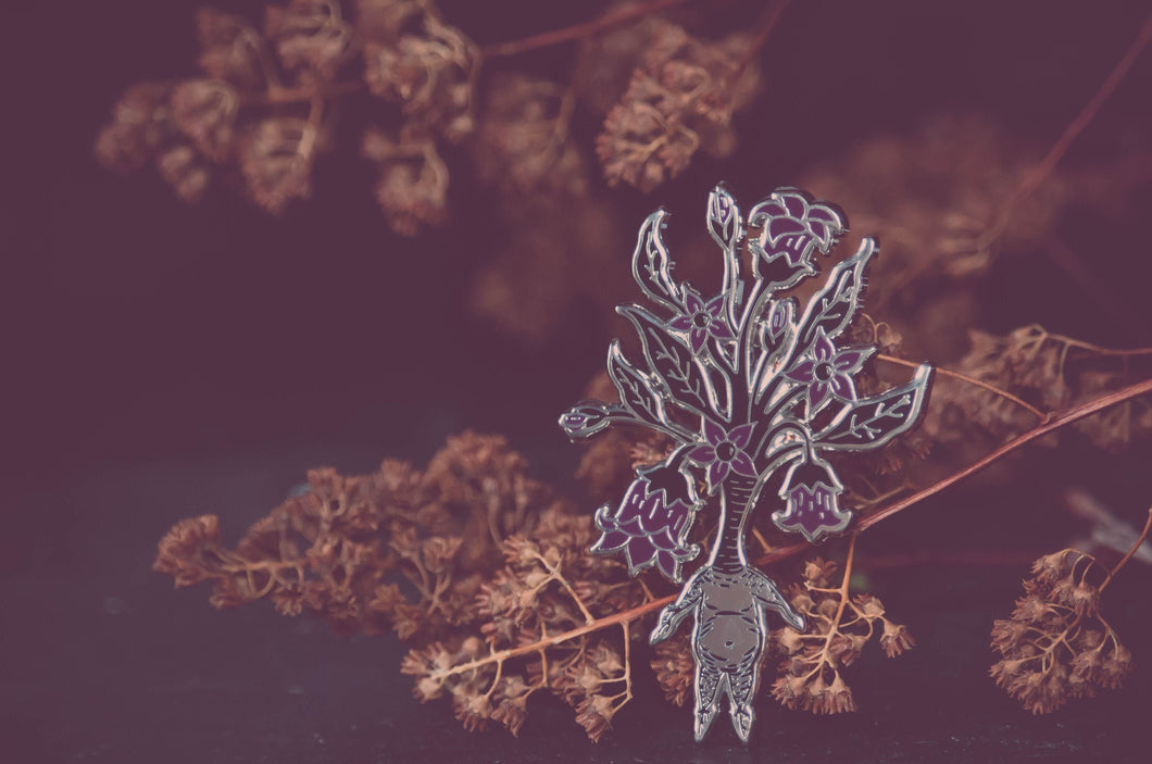 Belladonna Mandrake - Enamel Pin