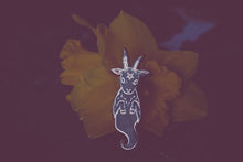 Load image into Gallery viewer, PRE-ORDER* Ghost Goat - Enamel Pin
