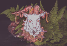 Load image into Gallery viewer, Goat of Beltane - Enamel Pin
