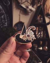Load image into Gallery viewer, Mabon Witch&#39;s Hat - Enamel Pin
