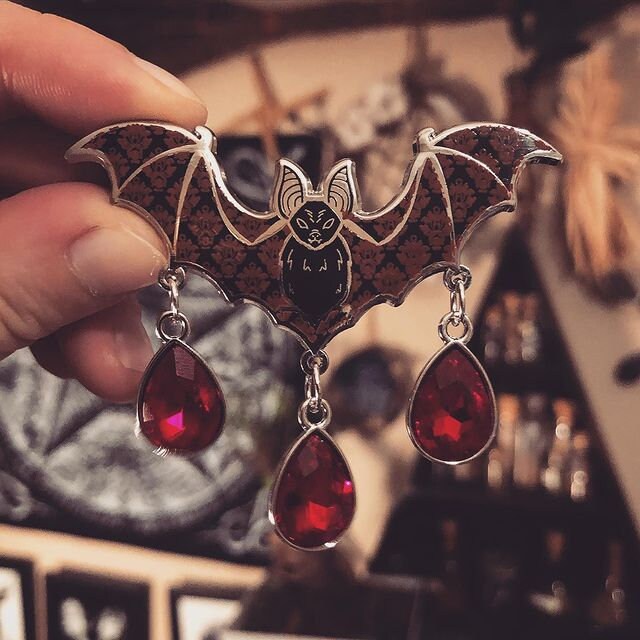 Vampire Bat - Enamel Pin