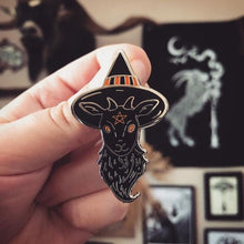 Load image into Gallery viewer, PRE-ORDER* Witch Goat - Enamel Pin
