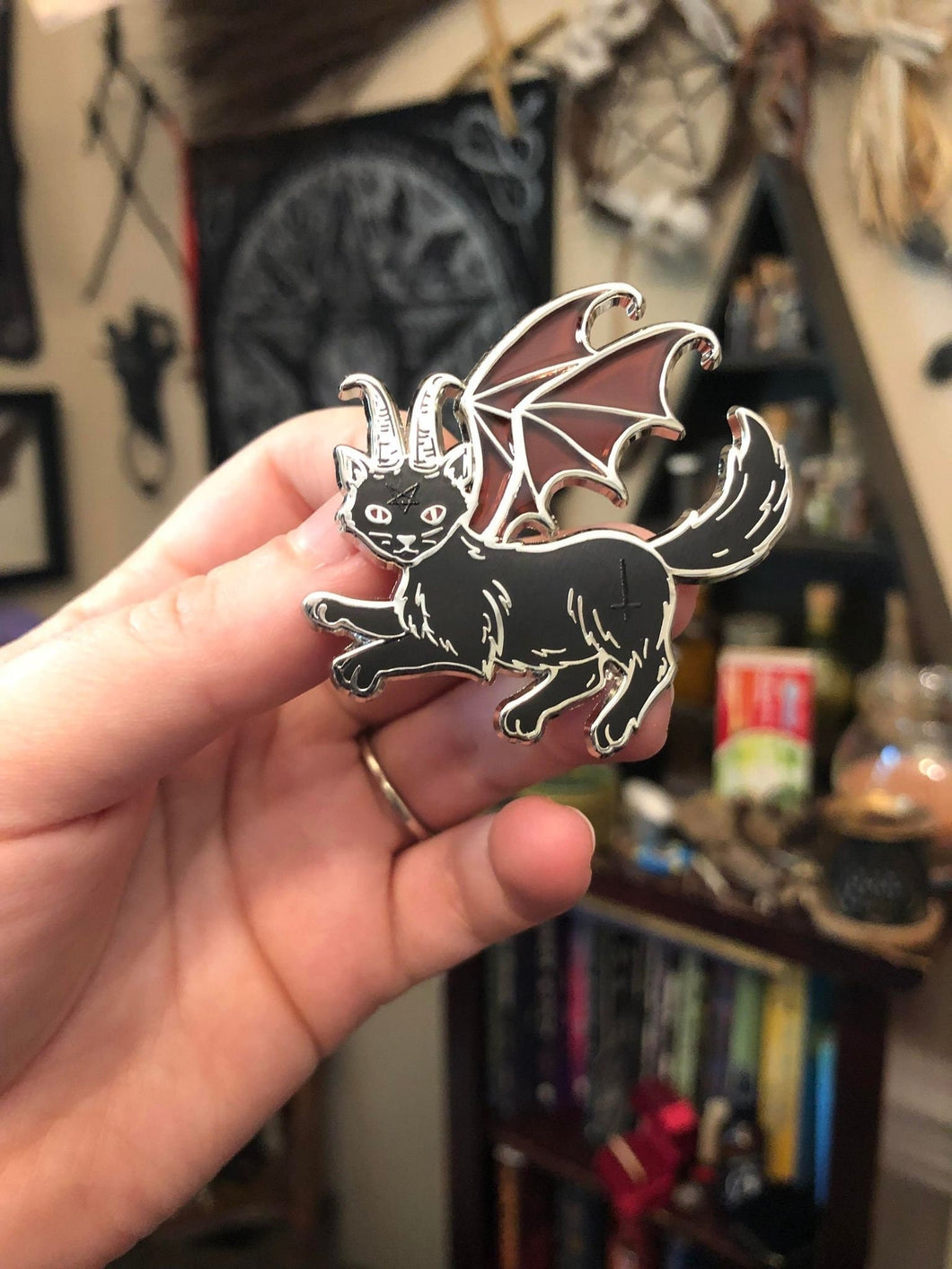 PRE-ORDER* Lucipurr - Enamel Pin